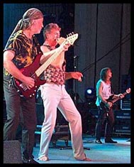 Roger Glover, Ian Gillan og Steve Morse fra Deep Purple